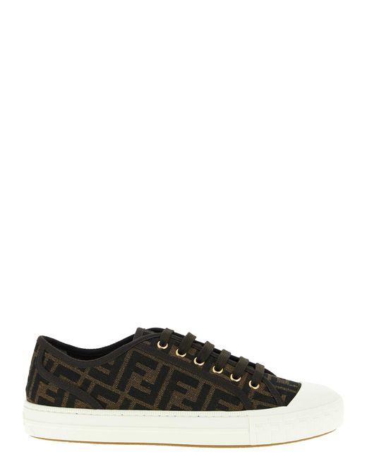 Baskets « épaisses » Fendi pour homme en coloris Black