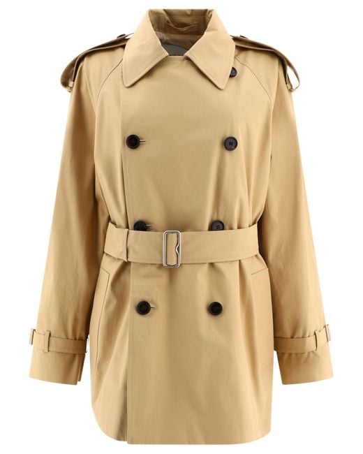 Trench "Giu" di Burberry in Natural