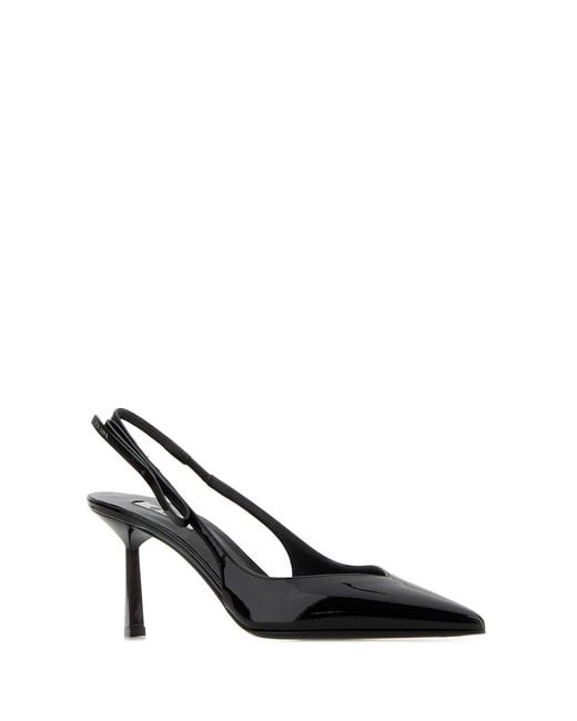Prada Black Leather Pumps