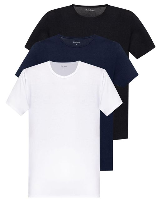 Paul Smith Blue Tshirt Modal for men