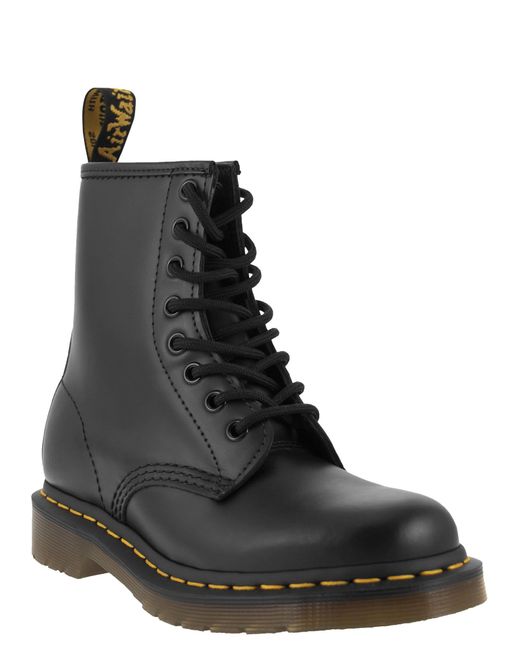 Dr. Martens Black 1460 Smooth - Lace-up Boot