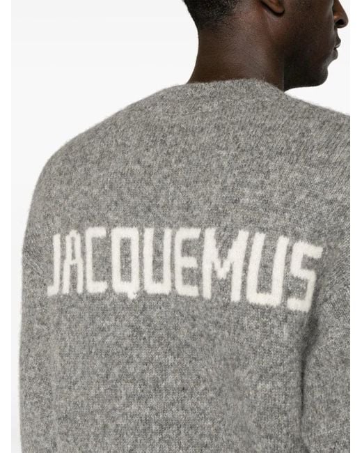Jacquemus White Le Pull Sweater