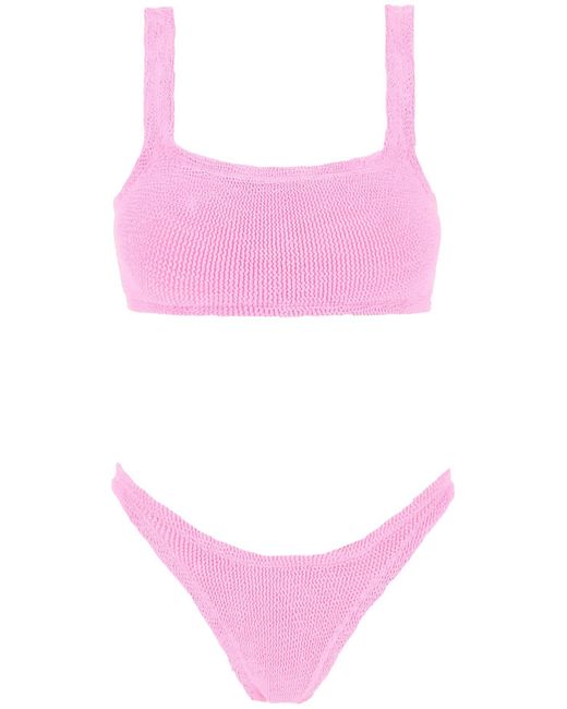 Xandra Bikini Set Hunza G de color Pink