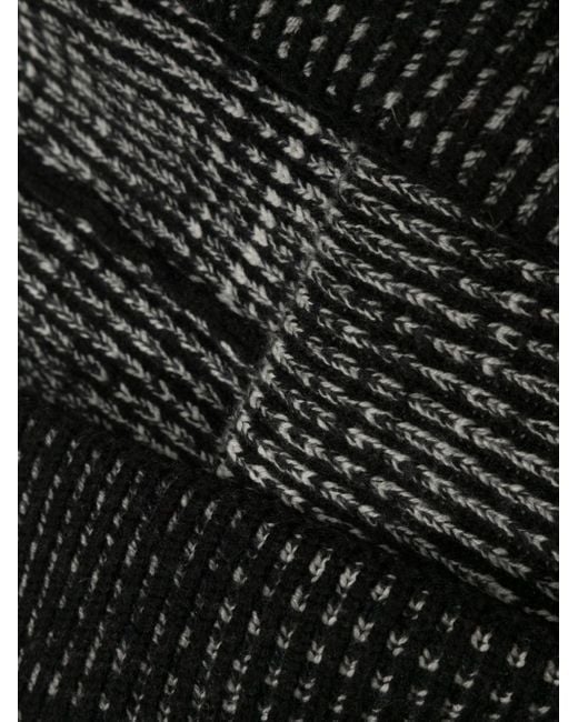 Missoni Black Wool Neck Warmer