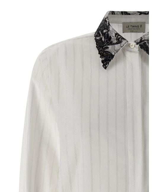 Le twins White "Daniel"-Shirt