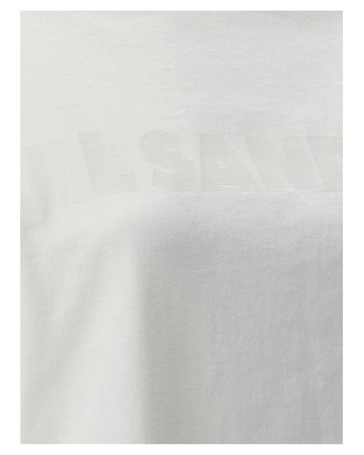 Jil Sander Logo Print T -shirt in het White voor heren