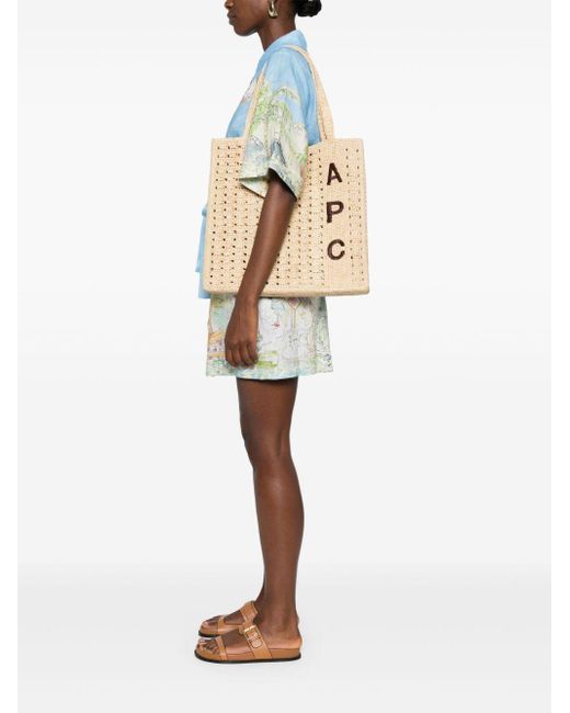 Bolsas.. A.P.C. de color Natural