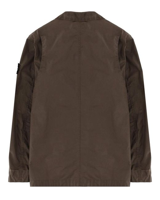 Stone Island Brown Regular-Fit Lightweight Jacket for men