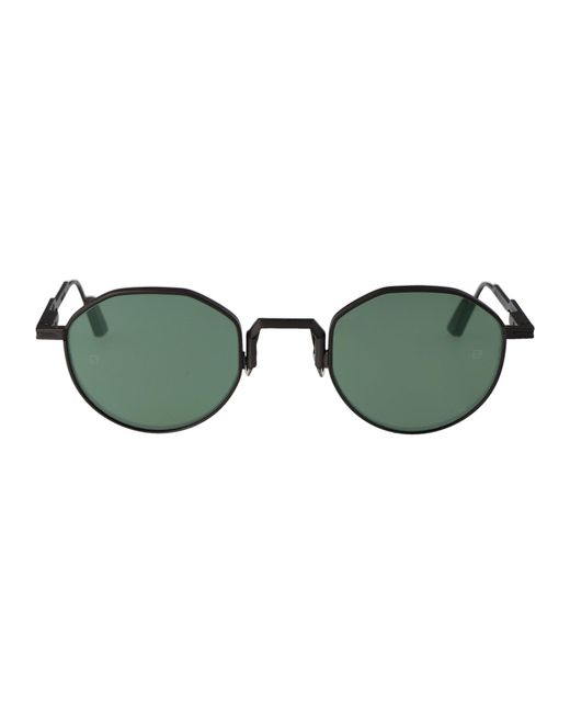 Movitra Green Sunglasses Bruno Gun Fl.El. Gld