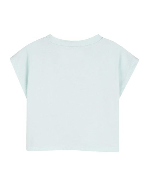 Billieblush White T-Shirt "Sea Sun Holidays"