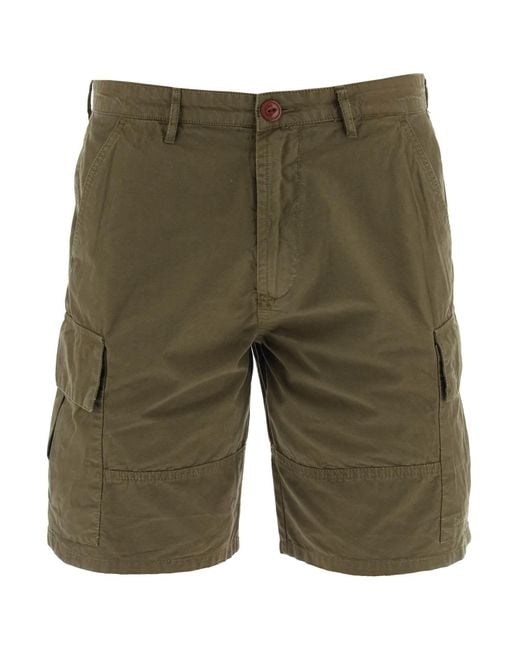 Barbour Cargo-Shorts in Green für Herren