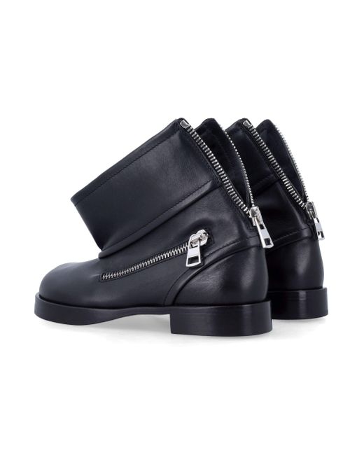 J.W. Anderson Blue JW Anderson flache Schuhe schwarz