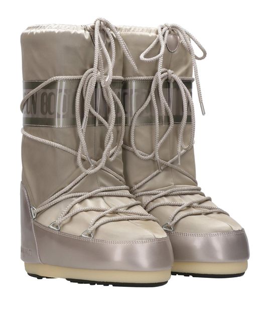 Moon Boot Gray Boots