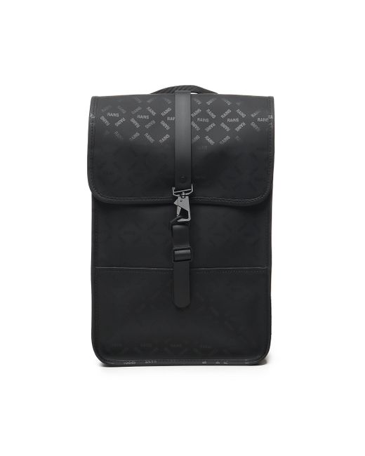 Black Logo Sac à dos Rains pour homme