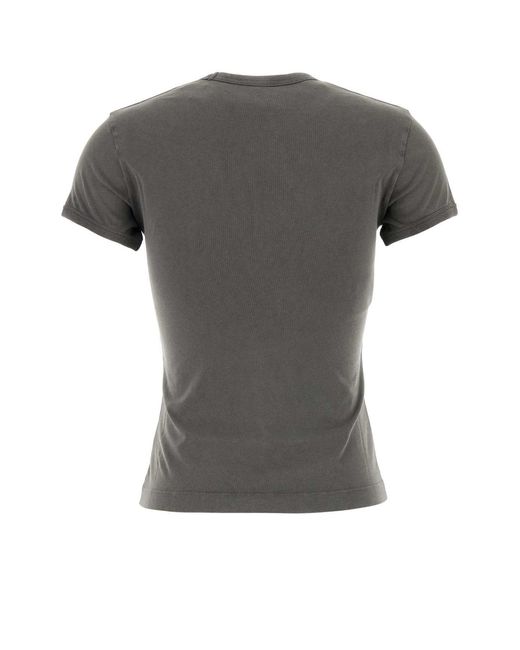 Marni Gray Graphic Crew Neck T-Shirt