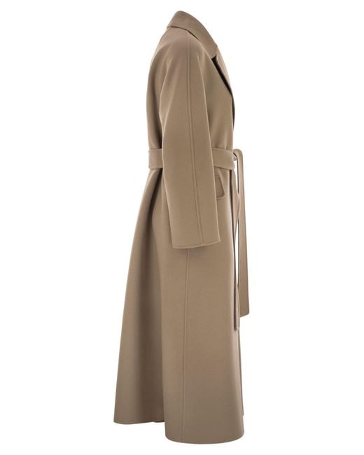 Max Mara Natural Enzo Oversized Wool Coat