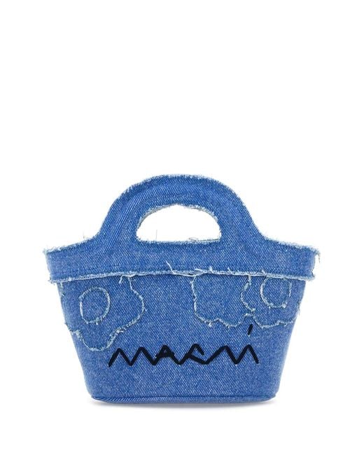 Marni Blue Micro Bag Tropicalia