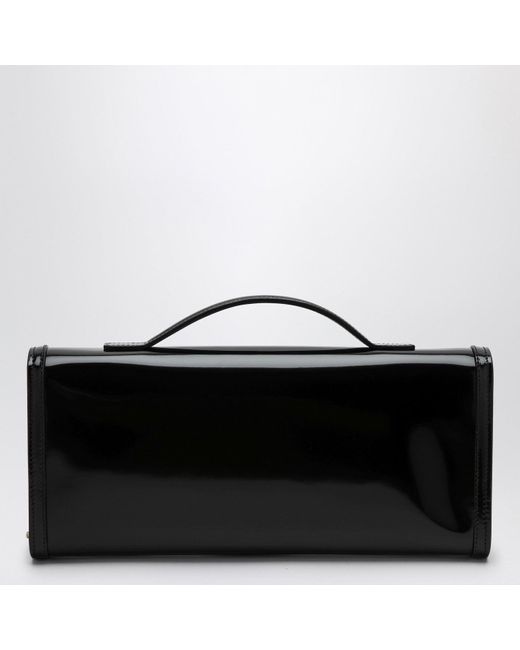 Roger Vivier Black Belle Vivier Clutch Bag