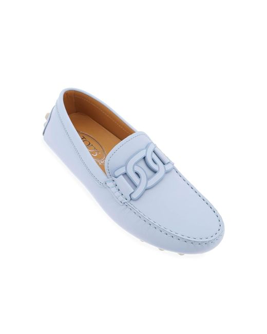 Tod's Gommino Bubble Kate Loafers in het Blue