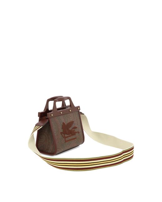 Love Trotter Mini Handtasche Etro de color Brown