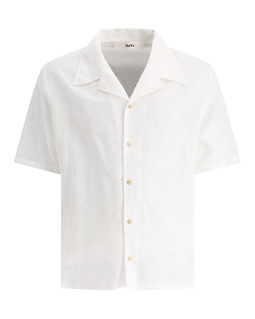 Séfr "Dalian" Hemd in White für Herren