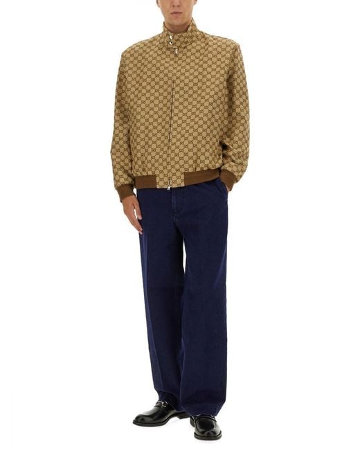 Gucci Blue Délavé Denim Pants for men