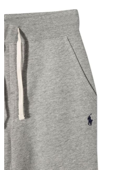 Polo Ralph Lauren Gray Seasonal Fleece-Jogger-Bottoms-Pant