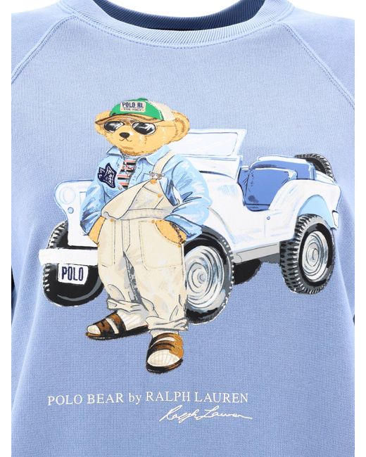 Polo Ralph Lauren Blue "Polo Bear" Sweatshirt