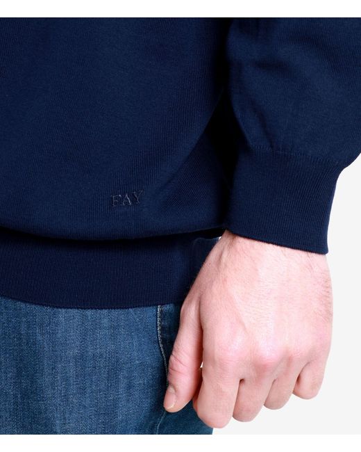 Sweaters Fay de hombre de color Blue