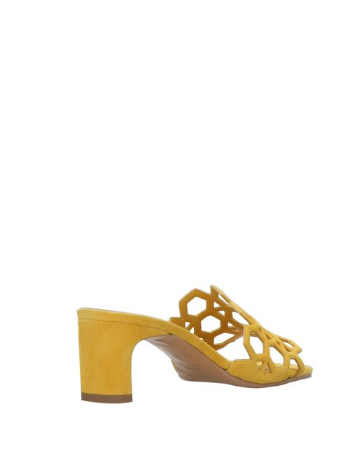 Bianca di Donna Yellow Sandals