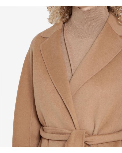 Max Mara Coats Camel in het Natural