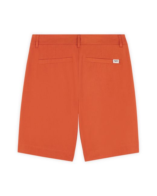 Maison Kitsuné Orange Shorts for men