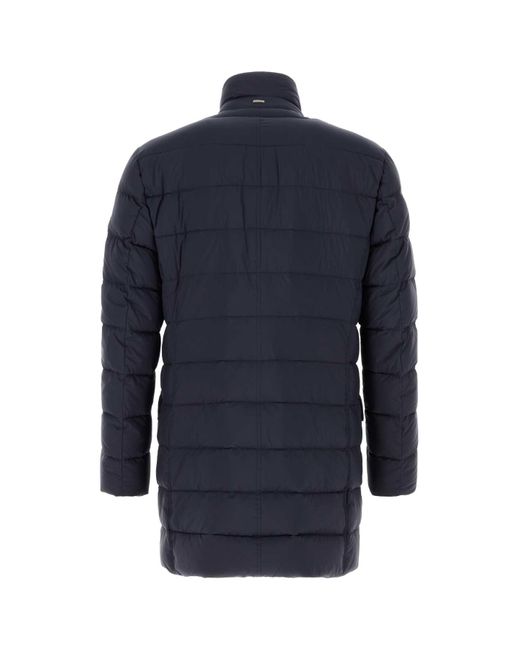 Herno Blue Quilts for men