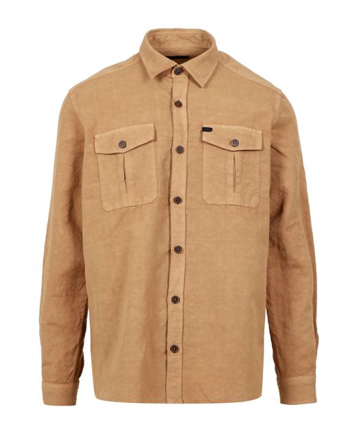Chemises Fay pour homme en coloris Brown