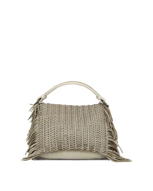 Reptile's House Metallic Vasia Shoulder Bags