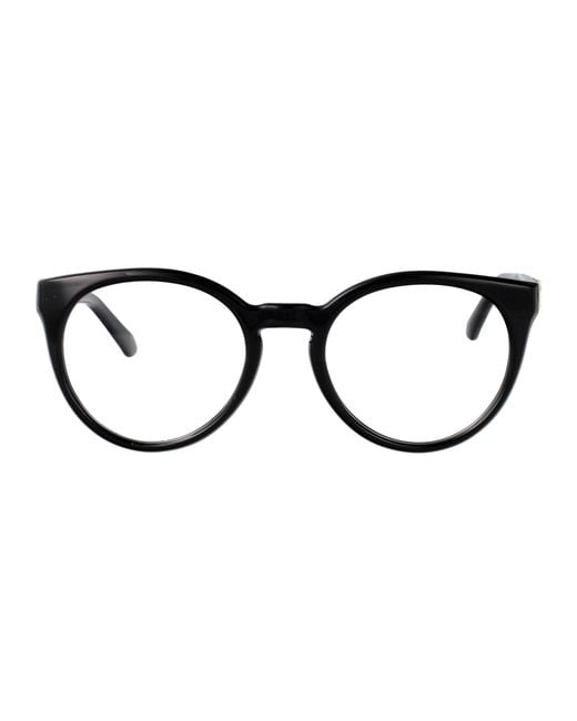 Ferragamo Black Round Optical Sf3032 E 001