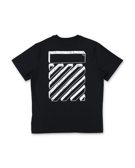 Off-White c/o Virgil Abloh Black T Shirts And Polos