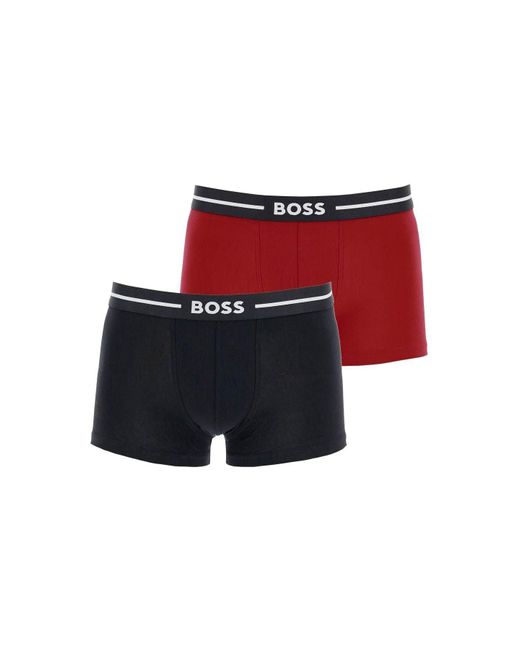 Boss Red Boxer Trunk Slim Fit Cotton 3 Pieces And for men