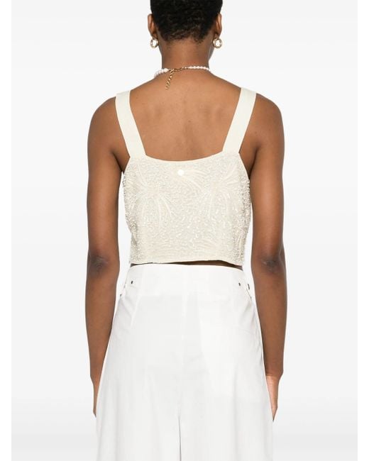 Antik Batik Mahata Top in het Natural