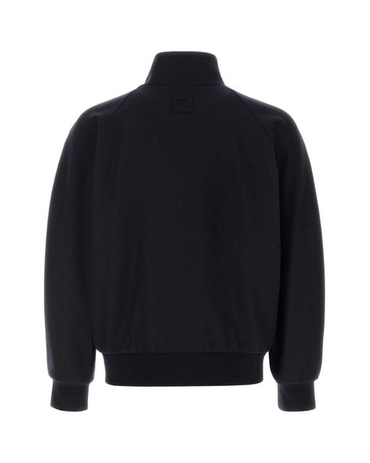 Fendi Blue B L Cachemire Ff Embossed for men
