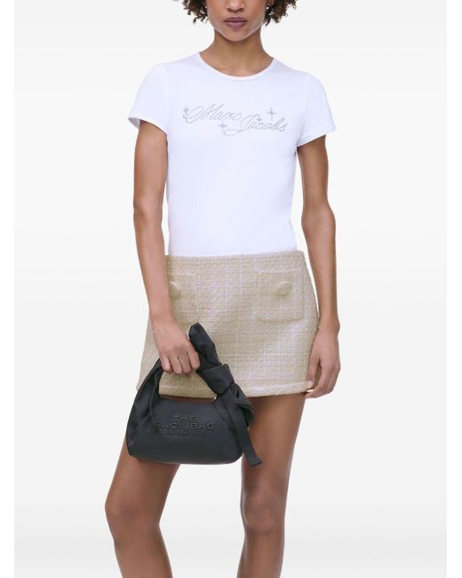 Marc Jacobs The Mini Sack Nylon Handtas in het Black