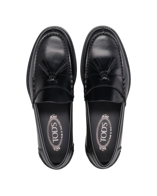 Tod's Black Sandals
