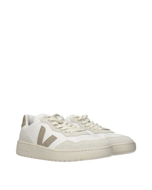 Veja White Sneakers V 90 Leather/Talpa
