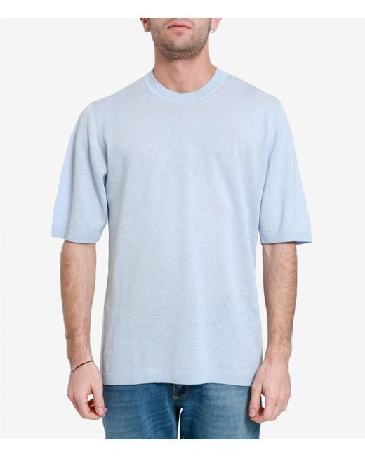 Paolo Pecora Blue Sweaters