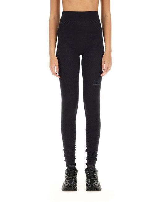 MM6 MAISON MARGIELA X SALOMON Blue Leggings With Logo