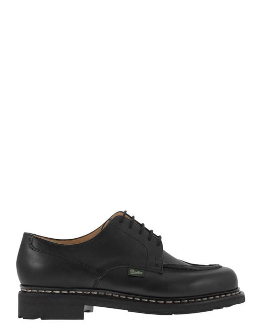 Paraboot Black Chambord Derby With Tray