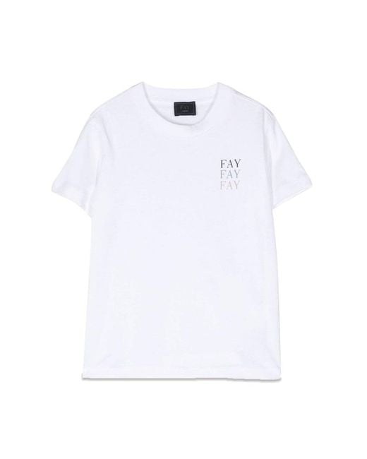 Fay White Mc T Shirt
