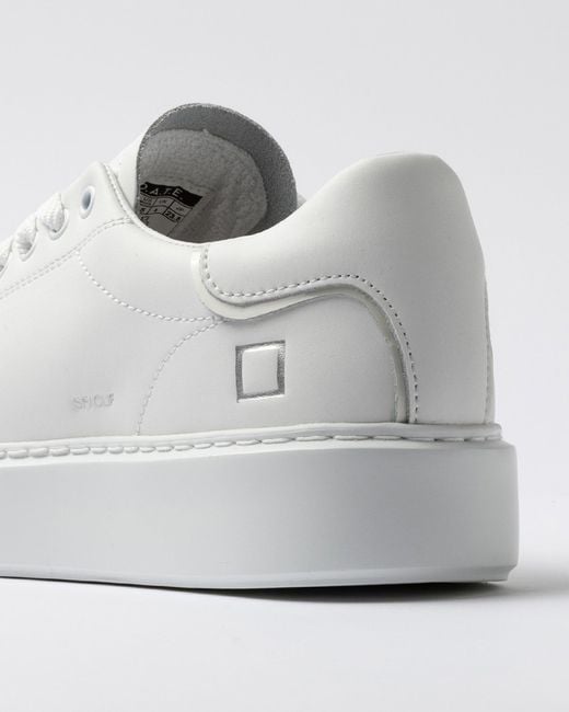 Date Gray DATUM. Sneaker Sfera Kalb weiß