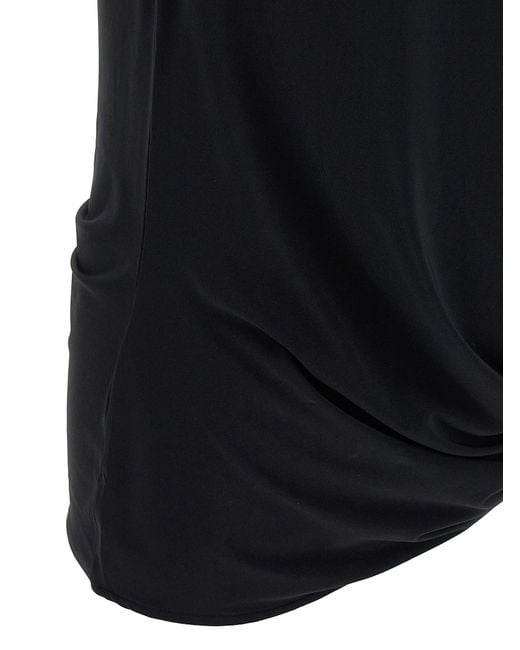 Jacquemus 'le Haut Peplo' Top in het Black