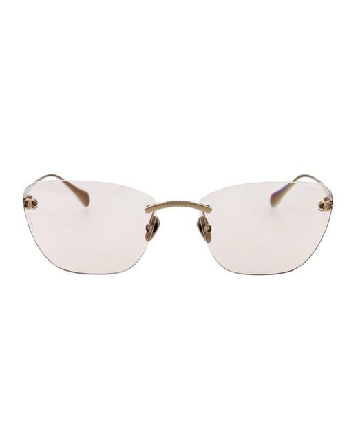 Chanel Natural Cat Eye Sunglasses 0 Ch4286 St C395 Sw